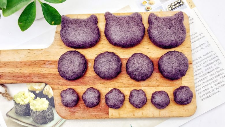 宝宝辅食:黑米馒头-12M+