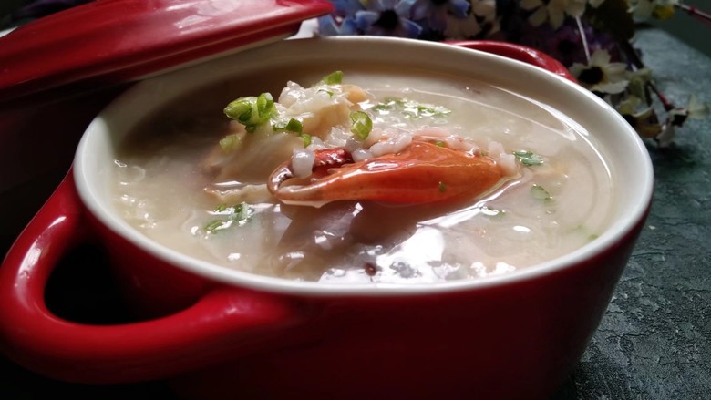 味美螃蟹粥