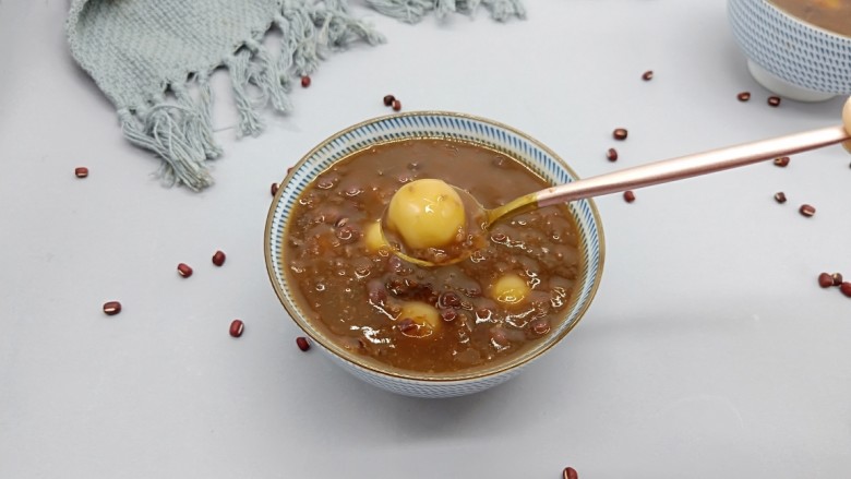 美容养颜佳品  红豆糯米汤圆