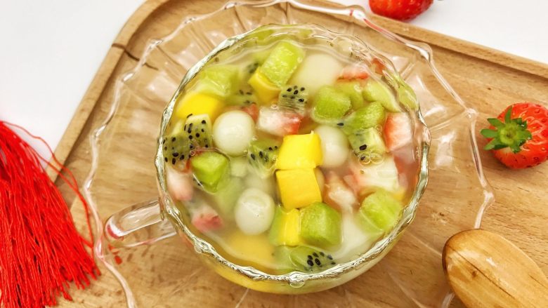 宝宝辅食：水果小圆子-36M