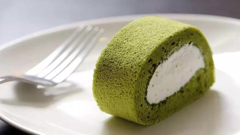 抹茶奶油蛋糕卷