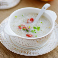 枸杞鸡胗双麦粥