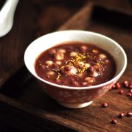 桂花赤豆小圆子