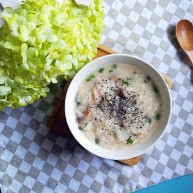 香菇鲫鱼汤粥