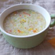 一款很不错的清理肠胃的辅食——五彩素营养粥