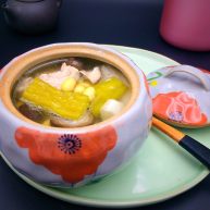 焖烧罐凉瓜黄豆排骨汤