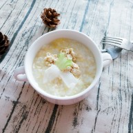 辅食:鳕鱼豆腐杂米粥