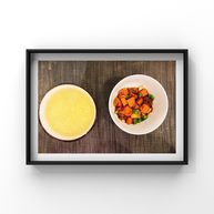 猪肝小米青菜粥