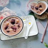红豆小米粥