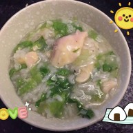 生菜鱼片粥