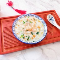 蔬菜虾仁粥