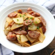 香肠土豆片
