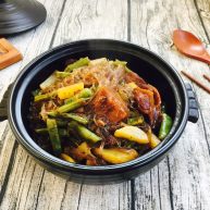 低油低盐健康美味下饭菜 牛背筋粉丝煲