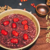 红枣黑米粥