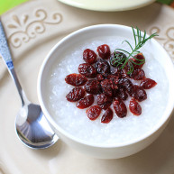 蔓越莓红糖粥