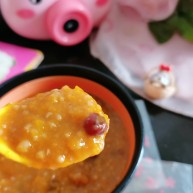 红豆小米粥