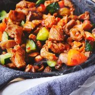 宫保鸡丁(无油 健康低脂)