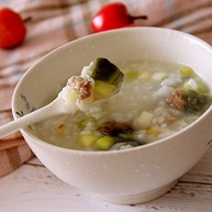 幸福早餐-皮蛋瘦肉粥