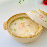 蔬菜虾仁粥