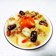 小米梨粥