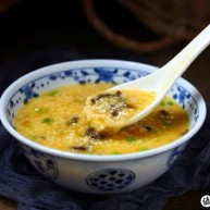 小米南瓜海参粥，虽贵尤为好