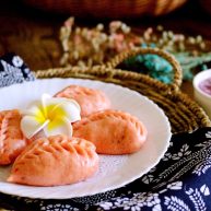 韭菜海虹发面包紫薯二米粥