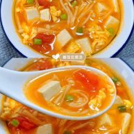 低卡番茄豆腐汤