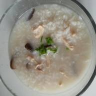 香菇鸡丝粥
