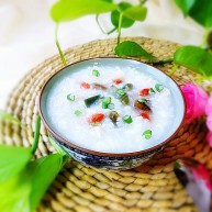 咸口益气补脏皮蛋下火粥