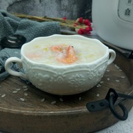 鲜虾砂锅粥