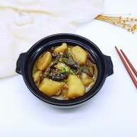 土豆茄子白菜煲