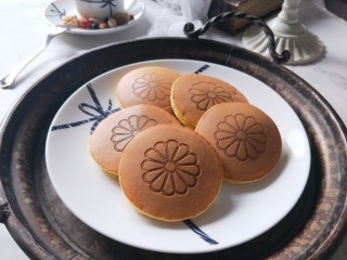 24、铜锣烧（印花版),成品图。美味和颜值并存的铜锣烧就做好了。