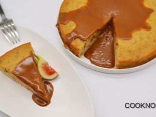 24、太妃糖酱无花果蛋糕,完成