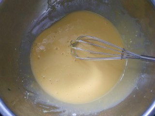 5、蛋糕卷,搅拌均匀