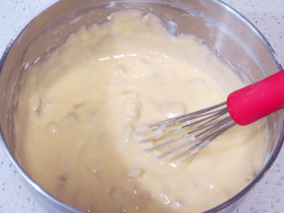 10、制做简单快捷的下午茶点心【酸奶芒果干麦芬】,完全混合均匀