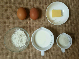 1、舒芙蕾,准备好所用食材。