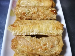 9、炸响铃,炸好后的样子，香气扑鼻呢????