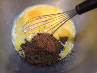 9、红糖枣糕（核桃芝麻蔓越莓）,搅拌均匀