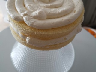 18、千层福袋蛋糕,一层水果奶油一层蛋糕片,一共三层