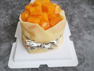 20、千层福袋蛋糕,倒扣过来