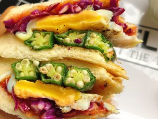 15、蔬菜三明治,一个下肚好满足！