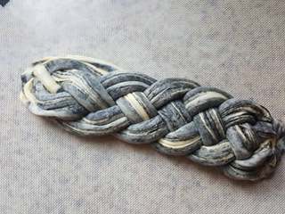 18、黑芝麻酱吐司,18.编四股辫，尾部要捏紧。