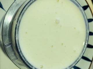 9、山药鸡蛋糕,搅拌5分钟，如果破壁机，搅拌3分钟就好