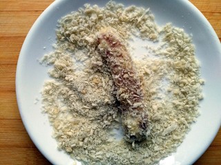 12、奶香鸡柳（烤箱版）,裹满面包糠