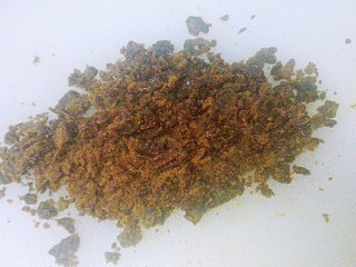 11、南瓜甜包,黑糖切碎