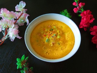 22、#微波炉食谱#三丁蒸蛋糕,成品图