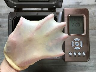 5、芝麻软面包,可以试下拉膜。