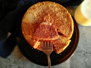 22、可可戚风蛋糕,成品