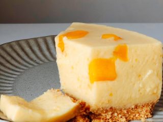13、免烤❗️芒果酸奶蛋糕,很清爽的味道
