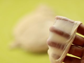 3、港式吐司,直到拉出薄膜